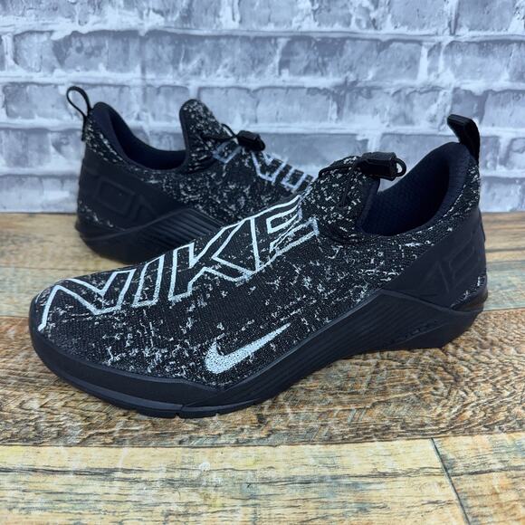 Nike React Metcon Black White Cross Training BQ6046-010 Womens Size 10 New - Picture 1 of 6